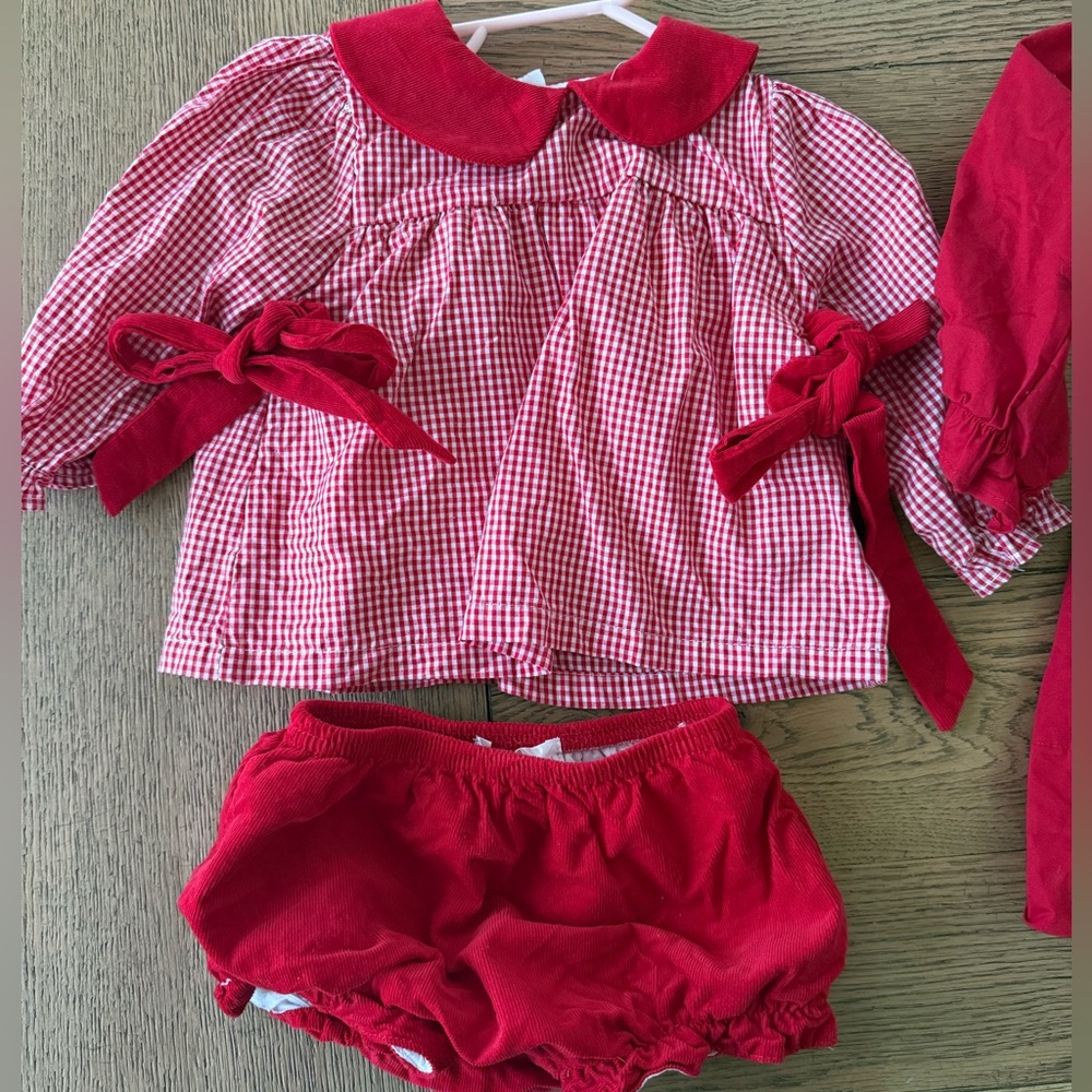 Baby Girl Christmas Outfit